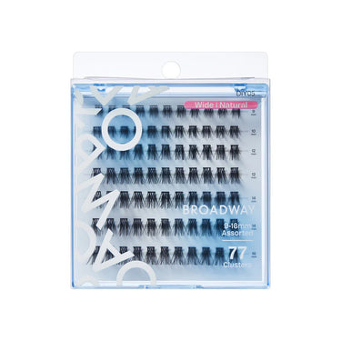 Broadway Natural DIY Cluster Lashes – Customizable Lash Extensions (70–140 pcs) – DIY05 - ANNS BEAUTY SUPPLY